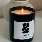 A sustainable scented candle by Ivyosa