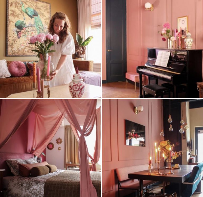 Chic interior from @dailydoseofgoldie