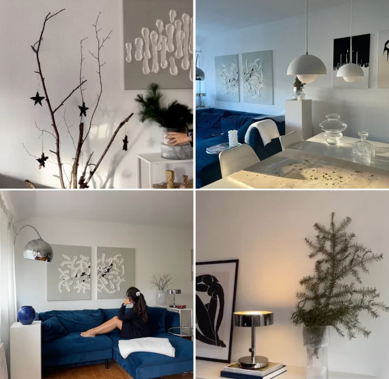 Minimalist Christmas decorations